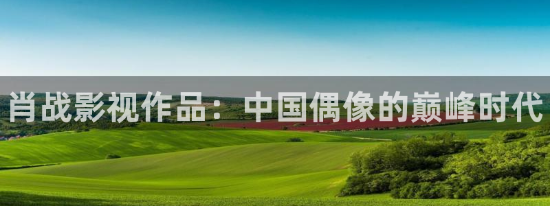 麻豆成人午夜电影：肖战影视作品：中国偶像的巅峰时代